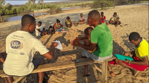 Membres de la coopérative SOATAHIRY lors d’une session de formation